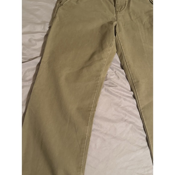 BKE Mens Khaki Chino Pants Tan Straight Leg Cotton Casual Trousers 32R - Picture 4 of 16